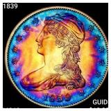 1839 Capped Bust Half Dollar CHOICE BU