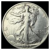1928-S Silver Walking Liberty Half Dollar  CLOSEL
