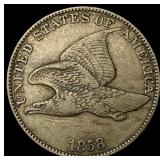 1858 Flying Eagle Cent CLOSELY UNCIRCULATED