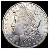 1887 Morgan Silver Dollar UNCIRCULATED