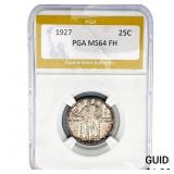 1927 Standing Liberty Quarter PGA MS64 FH
