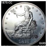 1875-CC Silver Trade Dollar UNCIRCULATED