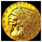 1926 Indian Head Gold $2.50 Quarter Eagle UNCIRCUL