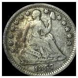1857 Silver Half Dime LIGHTLY CIRCULATED