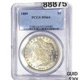 1899 Morgan Silver Dollar PCGS MS64