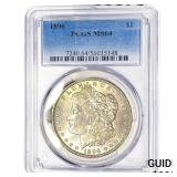 1896 Morgan Silver Dollar PCGS MS64