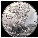 2020 1 oz Silver American Eagle $1 SUPERB GEM BU