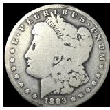 1893-O Silver Morgan Dollar NICELY CIRCULATED