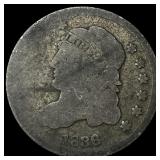 1836 Capped Bust Half Dime LIGHTLY CIRCULATED