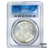 1881-S Morgan Silver Dollar PCGS MS64