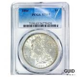 1884 Morgan Silver Dollar PCGS MS65