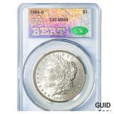 1904-O Morgan Silver Dollar CAC MS64
