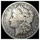 1890-CC Silver Morgan Dollar LIGHTLY CIRCULATED
