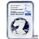 2022-W Silver Eagle NGC PF70 Ultra Cameo