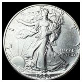 1938-D Silver Walking Liberty Half Dollar  CLOSEL