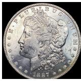 1887 Silver Morgan Dollar UNCIRCULATED