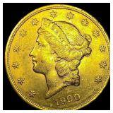 1900 Liberty Head $20 Double Eagle UNCIRCULATED