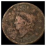 1848 Braided Hair Large Cent NICELY CIRCULATED