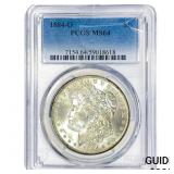 1884-O Morgan Silver Dollar PCGS MS64
