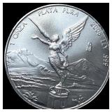2008 Mexico 1 oz Silver Libertad SUPERB GEM BU