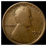 1914-D Lincoln Wheat Cent NICELY CIRCULATED
