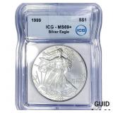1999 Silver Eagle ICG MS69+