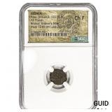Judaea Alex Jannaeus 103-76 BC Bronze Prutah NGC