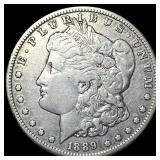 1889-S Silver Morgan Dollar NEARLY UNCIRCULATED