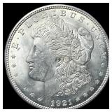 1921 Silver Morgan Dollar CHOICE BU