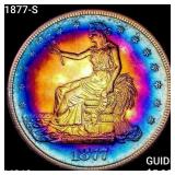 1877-S Silver Trade Dollar CHOICE BU+