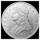 1838 Capped Bust Half Dollar CLOSELY  UNCIRCULATE