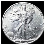 1937-S Walking Liberty Half Dollar CLOSELY  UNCIR