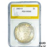 1903-O Morgan Silver Dollar PGA MS66