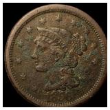 1856 Braided Hair Large Cent CLOSELY UNCIRCULATED