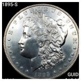 1895-S Morgan Silver Dollar