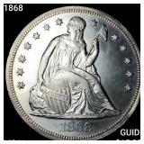 1868 Seated Liberty Dollar