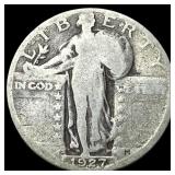 1927-S Silver Standing Liberty Quarter NICELY  CI