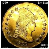 1799 Sm Stars $10 Gold Eagle CHOICE AU