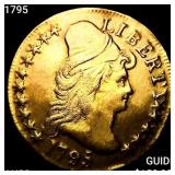 1795 $5 Gold Half Eagle CLOSELY UNCIRCULATED
