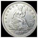 1878 Seated Liberty Quarter CLOSELY  UNCIRCULATED
