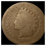 1870 Indian Head Cent  CLOSELY UNCIRCULATED