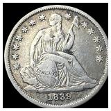 1839-O Seated Liberty Dime LIGHTLY CIRCULATED