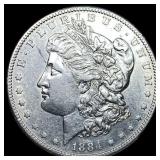 1884-S Silver Morgan Dollar ABOUT  UNCIRCULATED