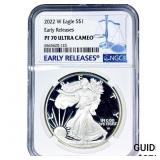 2022-W Silver Eagle NGC PF70 Ultra Cameo