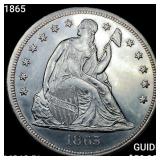 1865 Seated Liberty Dollar