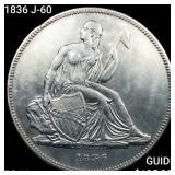 1836 J-60 Gobrecht Dollar Proof