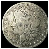 1896-S Silver Morgan Dollar NICELY CIRCULATED
