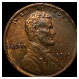 1919-D Lincoln Wheat Cent CHOICE AU