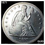 1871 Seated Liberty Dollar