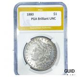 1880 Morgan Silver Dollar PGA Brilliant UNC